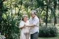 Elderly Couples Dancing together