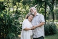 Elderly Couples Dancing together Royalty Free Stock Photo