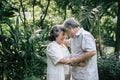 Elderly Couples Dancing together Royalty Free Stock Photo