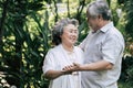 Elderly Couples Dancing together Royalty Free Stock Photo