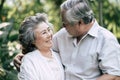 Elderly Couples Dancing together Royalty Free Stock Photo