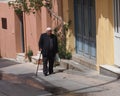 Elderly Greek Man In Kritsa, Crete Greece