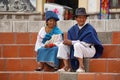 Elderly, indigenous couple