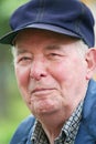 Elderly Man Enjoying Outdoors