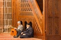 Muslim men in the mosque, Erzurum, Turkey