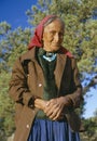 Elderly Native American Woman Royalty Free Stock Photo