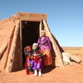 Elderly Native American Women Royalty Free Stock Photo