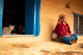 Elderly Nepali woman