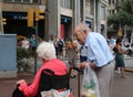 Elderly people in Spain