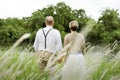 Elderly Senior Couple Romance Love Concept Royalty Free Stock Photo