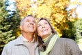 Elderly seniors couple Royalty Free Stock Photo