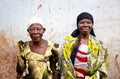 Elderly in a village in Uganda