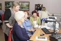 Older women in a social support center