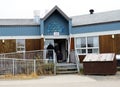 Elders house entrance in Kuujjuaq