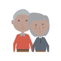 eldery couple icon