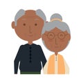 eldery couple icon