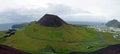 Eldfell volcano on Westman Island, Iceland