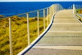 Eldhusoya, hiking walking path, Norway Royalty Free Stock Photo