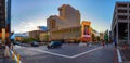 Eldorado hotel and casino at sunset in downtown Reno, Nevada