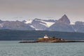 Eldred rock Lightouse built in 1905 on the Sullivan Island, Lynn canal .