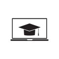 eLearning icon. Simple element illustration. eLearning symbol design from eLearning collection