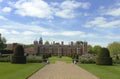 The eleborate gardens at Blickling hall