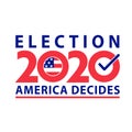 Election 2020 America Decides Text