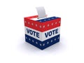 Election ballot Royalty Free Stock Photo