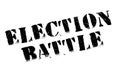 Election Battle rubber stamp