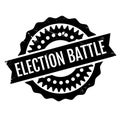 Election Battle rubber stamp