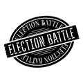 Election Battle rubber stamp