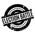 Election Battle rubber stamp