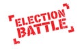 Election Battle rubber stamp