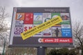 Election Billboard At Amsterdam The Netherlands 2019 European Elections