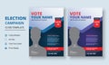 Election Campaign Flyer Template, Political Campaign Flyer Template, Vote Flyer Template, Political Election Poster Royalty Free Stock Photo