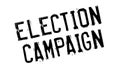 Election Campaign rubber stamp