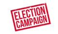 Election Campaign rubber stamp