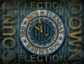 2020 Election Countdown Clock - 3D Illustration