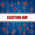 Election Day Background Royalty Free Stock Photo