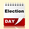 Election Day Indicates Month Poll And Appointment Royalty Free Stock Photo