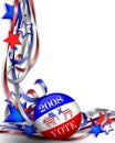 Election Day Vote 2008 Royalty Free Stock Photo