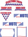 Election 2020 graphics and clipart