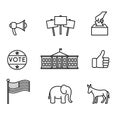 Election icons