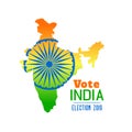 Election of india 2019 banner design