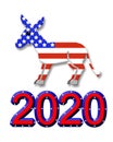 Election 2020 party symbol graphic