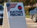 Election Precinct Placard For Early Voting