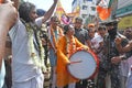 Election procession in Burdwan in support of BJP candidate for Bardhaman Purba Lok Sabha Constituency.