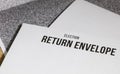 Election return envelope