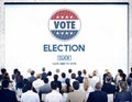 Election Vote Government Choice Voting Concept Royalty Free Stock Photo