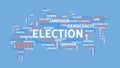 Election word cloud.